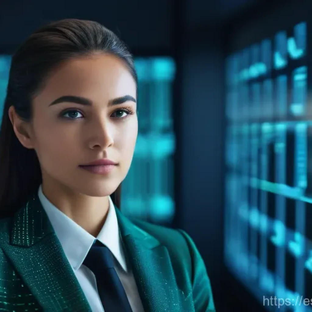 법학 공부 중점 과목 추천 - **"A confident female lawyer, dressed in a sleek business suit, stands in a sophisticated, modern of...